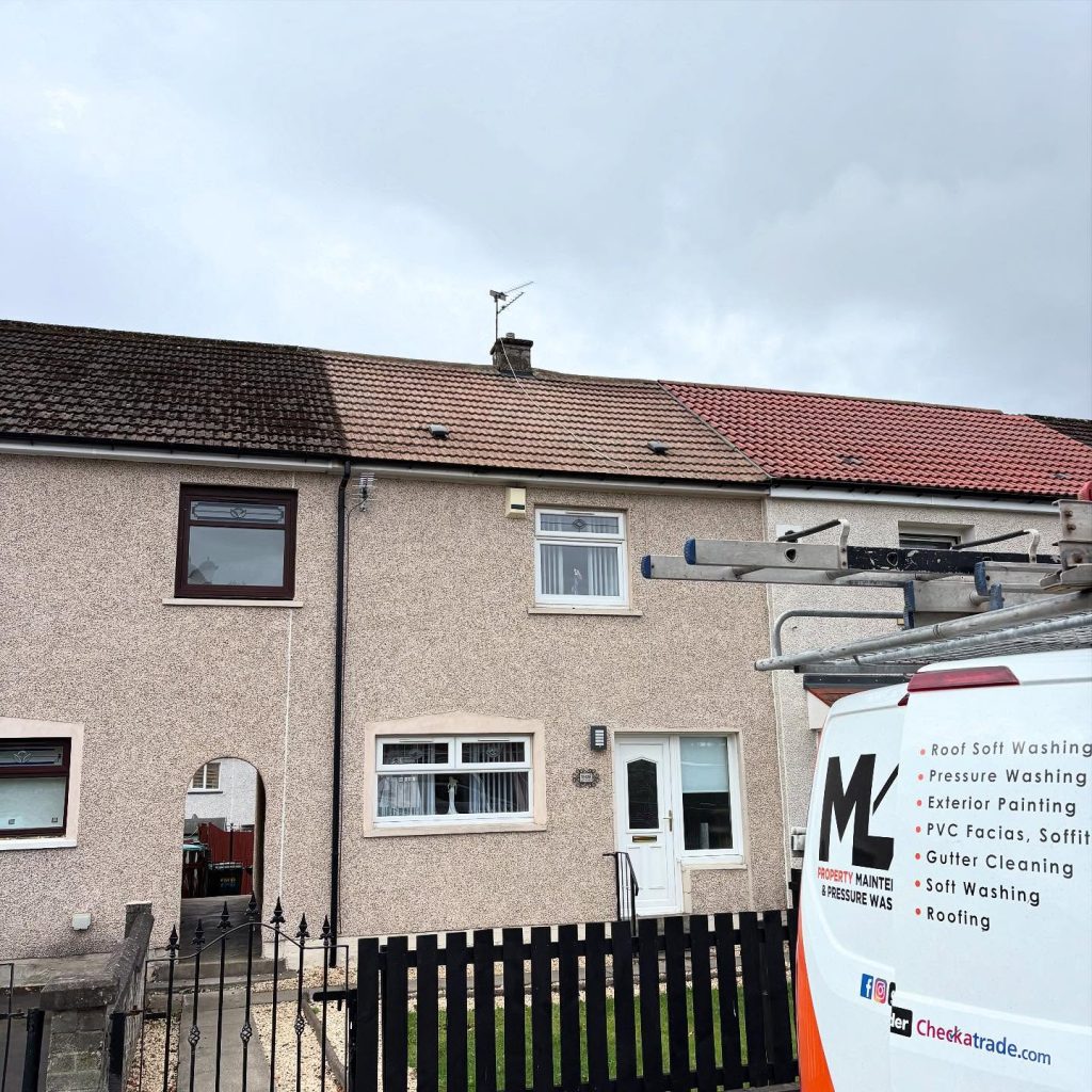 Roof repair and tile replacement work