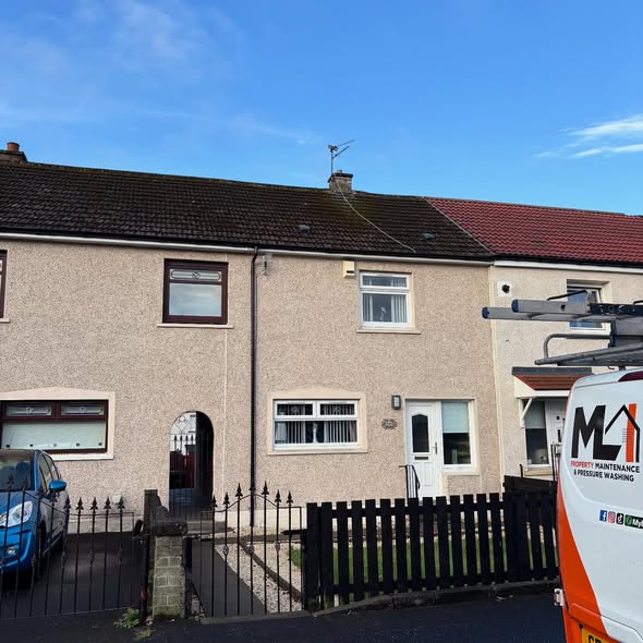 Monoblock driveway cleaning and re-sanding